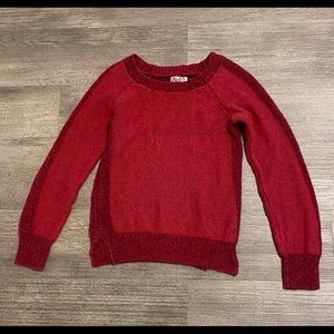 Classy reddish pink sweatshirt!